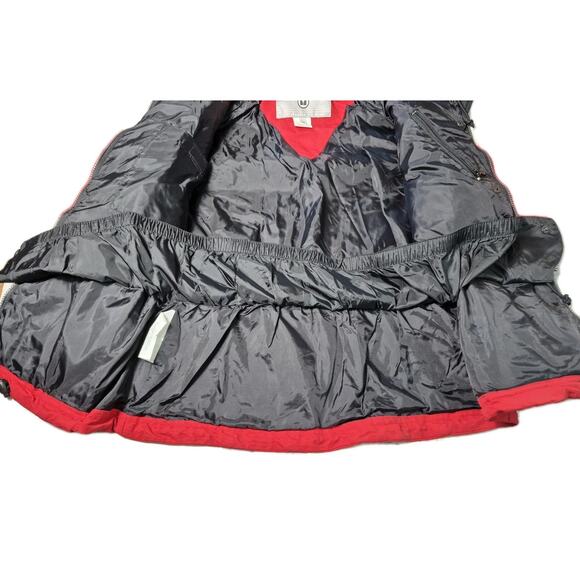 Vintage COULOIR Ultimate Skiwear Jacket Womens 10 Red/White/Black Snowboarding - Picture 14 of 16